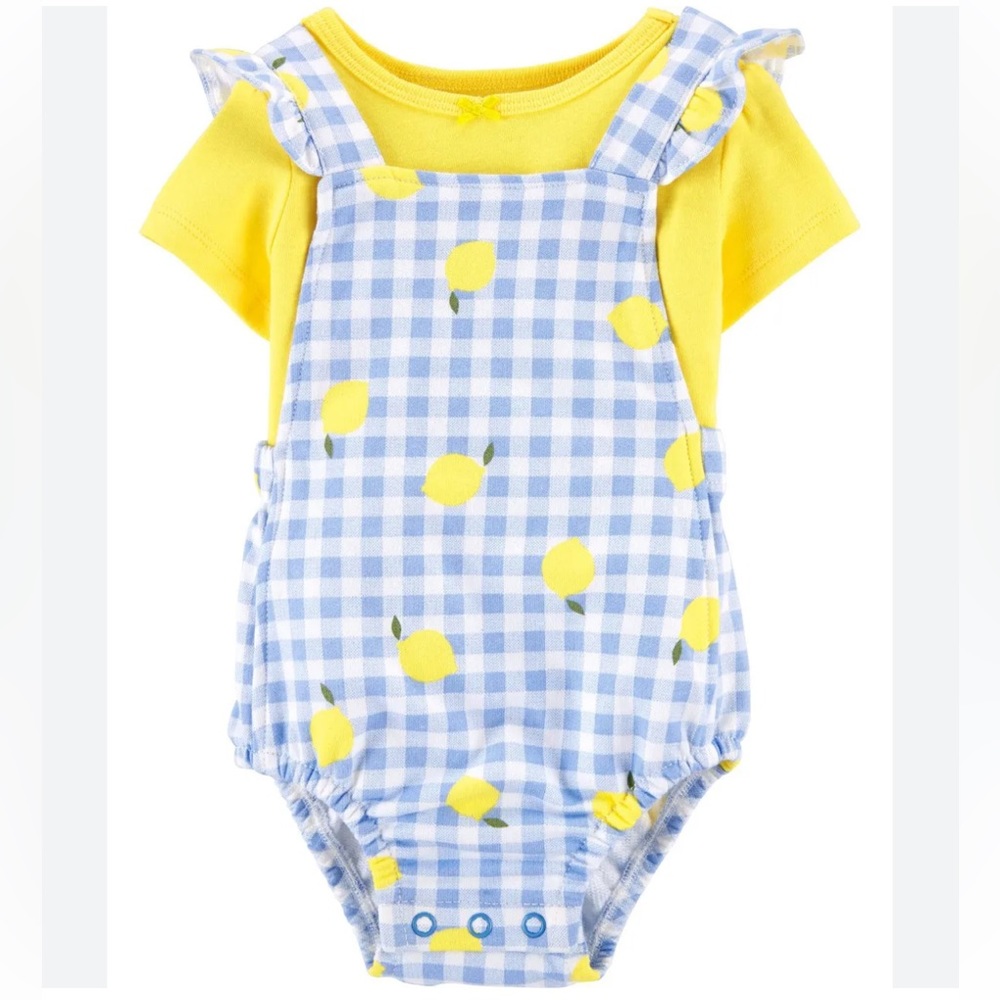 Newborn Lemon Romper | Carters
